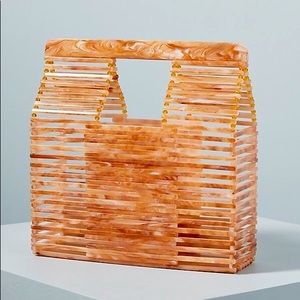 ANTHROPOLOGIE 🖤 Jamie acrylic purse